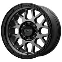 Statusfälgar KM535 Matte Gray Matte Black Lip 9x20 5/127 ET18 CB71,5 60°