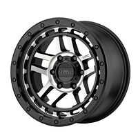 Statusfälgar KM540 Satin Black Machined 8,5x18 5/127 ET0 CB78,3 60°