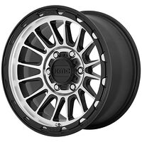 Statusfälgar KM542 Satin Black Machined 8x17 5/114,3 ET35 CB72,6 60°