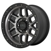 Statusfälgar KM544 Satin Black With Gray Tint 9x17 5/127 ET-12 CB71,5 60°