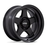 Statusfälgar KM728 LOBO MATTE BLACK 8,5x17 6/135 ET-10 CB87,1 60°