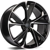 Statusfälgar Luxury Black Front Polished 8,5x19 5/112 ET30 CB66,5 60°