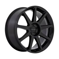 Statusfälgar MAMMOTH GLOSS BLACK 10x24 6/135 ET30 CB87,1 60°