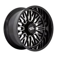 Statusfälgar MO809 STINGER GLOSS BLACK MACHINED 10x20 5/127/139,7 ET-18 CB78,1 60°