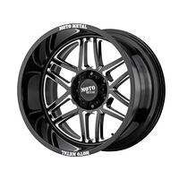 Statusfälgar MO992 Gloss Black Milled 10x20 6/139,7 ET-18 CB106,2 60°