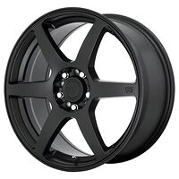 Motegi MR143 Satin Black 7x17 4/100/114,3 ET40 CB72,6 60°