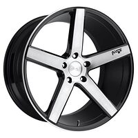 Niche NC124 GLOSS BLACK BRUSHED 8,5x19 5/114,3 ET35 CB72,6 60°