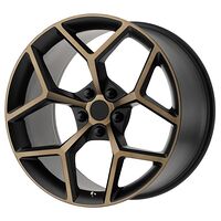 Statusfälgar PR126 Black/Bronze 10x20 5/120 ET35 CB67,0 60°