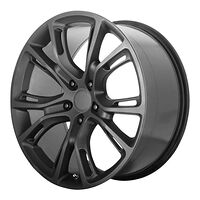 Statusfälgar PR137 Matte Black 9x22 5/127 ET34 CB71,5 60°