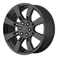 Statusfälgar PR144 Gloss Black 10x24 6/139,7 ET31 CB78,3 60°