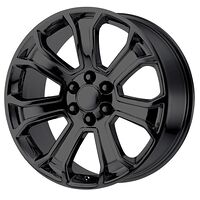 Statusfälgar PR166 Gloss Black 9x22 6/139,7 ET24 CB78,1 60°