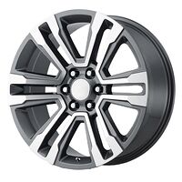 Statusfälgar PR182 Gunmetal Machined 9x20 6/139,7 ET24 CB78,1 60°