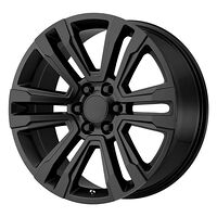 Statusfälgar PR182 Satin Black 10x24 6/139,7 ET31 CB78,1 60°