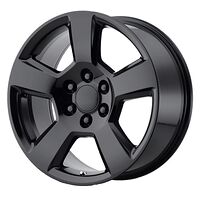 Statusfälgar PR183 Gloss Black 9x20 6/139,7 ET27 CB78,1 60°