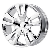 Statusfälgar PR188 Chrome 9x22 6/139,7 ET24 CB78,1 60°