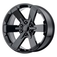 Statusfälgar PR189 Gloss Black 9x22 6/139,7 ET24 CB78,1 60°