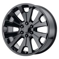 Statusfälgar PR190 Gloss Black 10x24 6/139,7 ET30 CB78,1 60°
