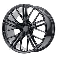 Statusfälgar PR194 Gloss Black Machined 10x20 5/120 ET35 CB67,0 60°