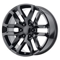 Statusfälgar PR196 Gloss Black 9x22 6/139,7 ET24 CB78,1 60°