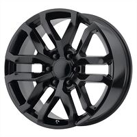 Statusfälgar PR196 Satin Black 9x20 6/139,7 ET24 CB78,1 60°