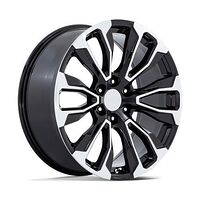 Statusfälgar PR211 GLOSS BLACK MACHINED FACE 10x24 6/139,7 ET31 CB78,1 60°