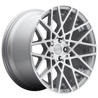 Statusfälgar RC110 GLOSS SILVER MACHINED 8,5x18 5/112 ET35 CB66,5 60°