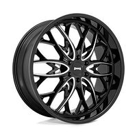 DUB S263 OG GLOSS BLACK MILLED 10x26 6/135 ET30 CB87,1 60°