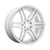 DUB S270 DIRTY DOG SILVER W/ BRUSHED FACE 10x24 6/135 ET30 CB87,1 60°