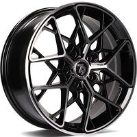 Statusfälgar SCF-C Black Front Polished 7x16 5/114,3 ET38 CB73,1 60°