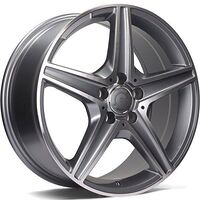 Statusfälgar Superior Anthracite Front Polished 8x18 5/112 ET45 CB66,6 60°