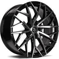 Statusfälgar SV-C Black Front Polished 7,5x17 5/112 ET40 CB66,6 60°