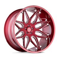 Statusfälgar T3B CANDY RED 12x22 5/127 ET-45 CB71,5 60°