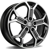 Statusfälgar Trend Black Front Polished 7x17 5/114,3 ET40 CB73,1 60°