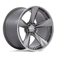 Statusfälgar TTF MATTE ANTHRACITE W/ MACHINED LIP 12x20 5/115 ET6 CB72,6 60°