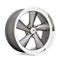 Statusfälgar U137 TS ANTHRACITE W/ DIAMOND CUT LIP 10,5x22 5/127 ET0 CB78,1 60°