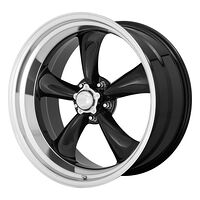 Statusfälgar VN315 Gloss Black Machined Lip 11x22 5/139,7 ET18 CB87,1 60°