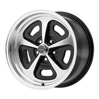 Statusfälgar VN501 Gloss Black Machined 7x15 5/114,3 ET0 CB72,6 60°