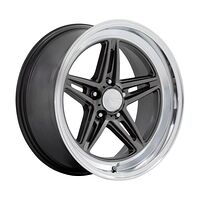 Statusfälgar VN514 GROOVE ANTHRACITE W/ DIAMOND CUT LIP 10x18 5/127 ET12 CB78,1 60°