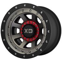 Statusfälgar XD137 Satin Black Dark Tint 9x17 6/135/139,7 ET-12 CB106,2 60°