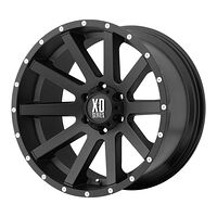 XD XD818 Satin Black 10x20 5/127 ET-24 CB78,3 60°