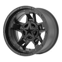 Statusfälgar XD827 Matte Black 8x17 6/120/139,7 ET20 CB78,3 60°
