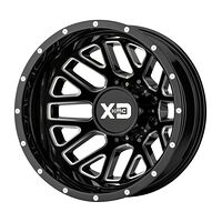 XD XD843 Gloss Black Milled - Rear 6,5x17 8/210 ET-155 CB154,3 60°