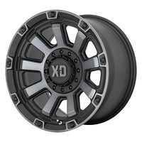 XD XD852 Satin Black With Gray Tint 10x20 6/135/139,7 ET-18 CB106,1 60°