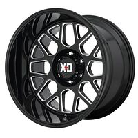 XD XD849 Gloss Black Milled 9x18 6/135 ET18 CB87,1 60°